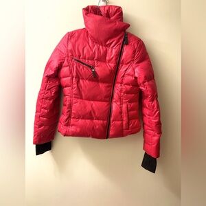 Andrew Marc Girls Millie Pink Down Puffer Jacket Size Medium (10-12) Preowned